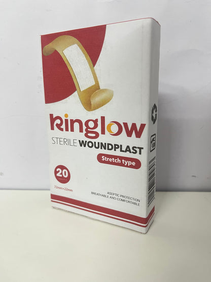 【Kinglow Sterile Woundplast】—— Gentle Protection for Minor Wounds