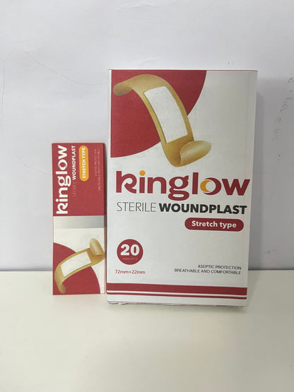 【Kinglow Sterile Woundplast】—— Gentle Protection for Minor Wounds