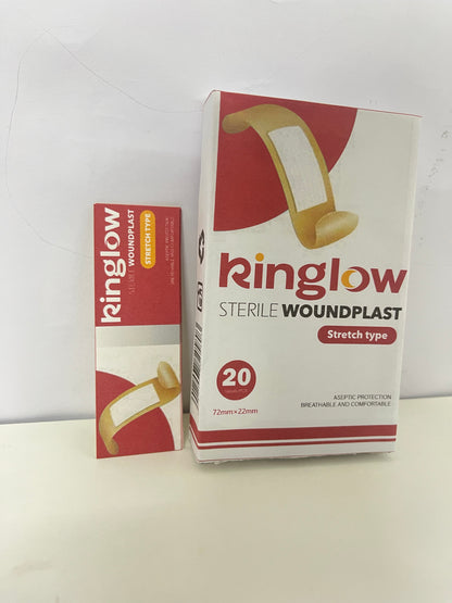 【Kinglow Sterile Woundplast】—— Gentle Protection for Minor Wounds