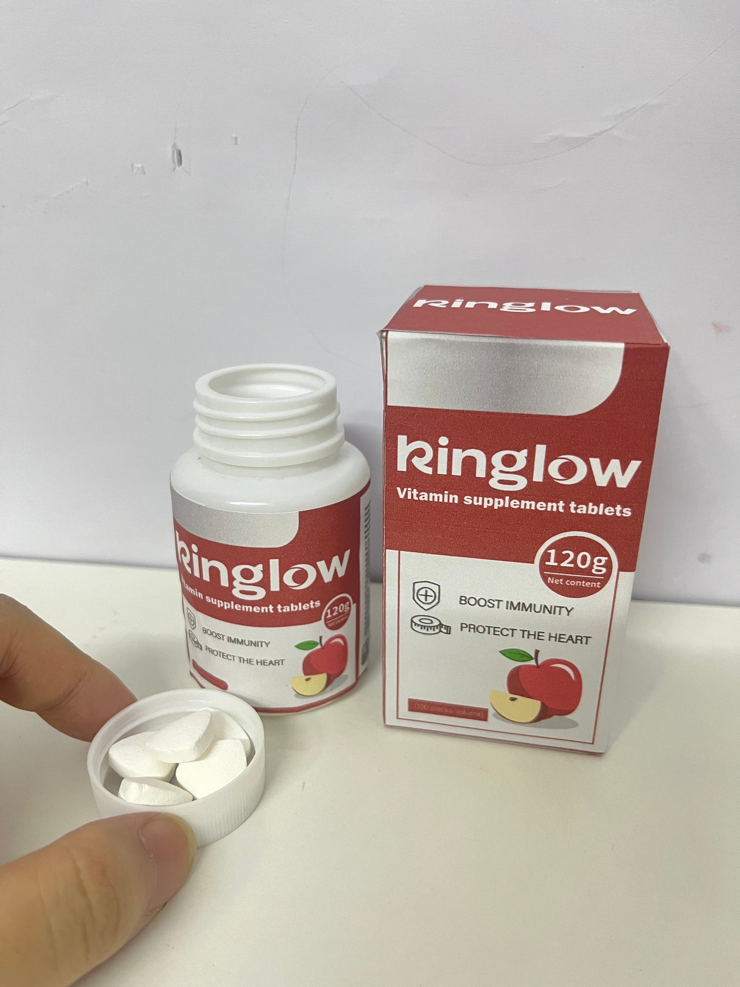 【Kinglow Vitamin Supplement Tablets】—— Daily Nutrition for Immunity & Heart Health