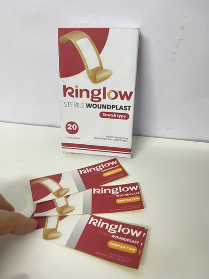 【Kinglow Sterile Woundplast】—— Gentle Protection for Minor Wounds