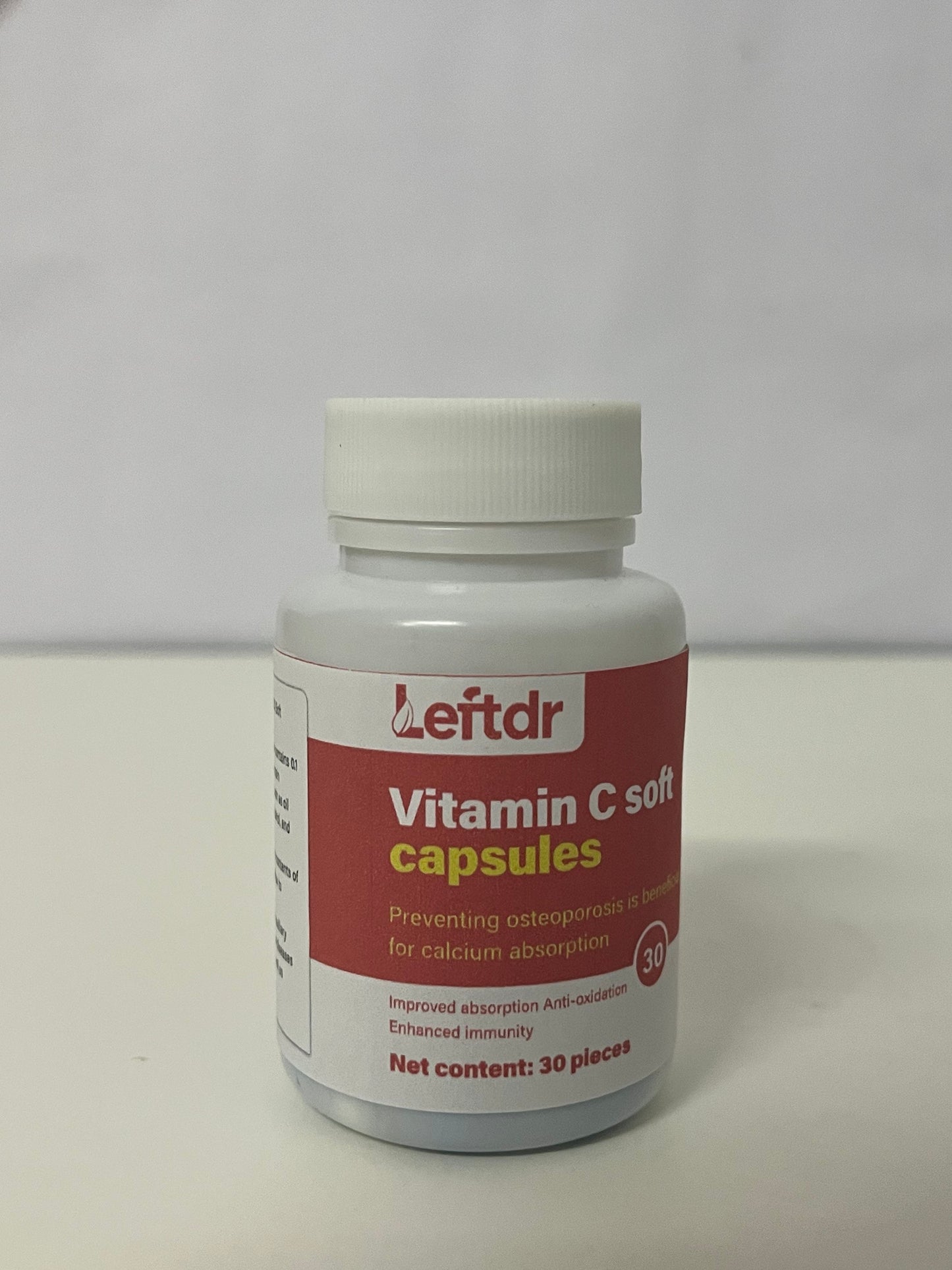 【Leftdr Vitamin C Soft Capsules】—— Gentle Nutritional Support for Immunity & Bone Health