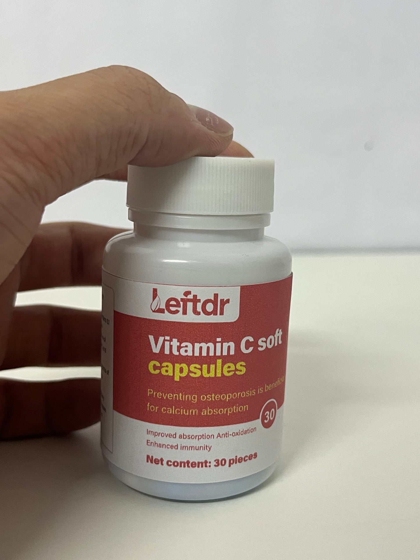 【Leftdr Vitamin C Soft Capsules】—— Gentle Nutritional Support for Immunity & Bone Health