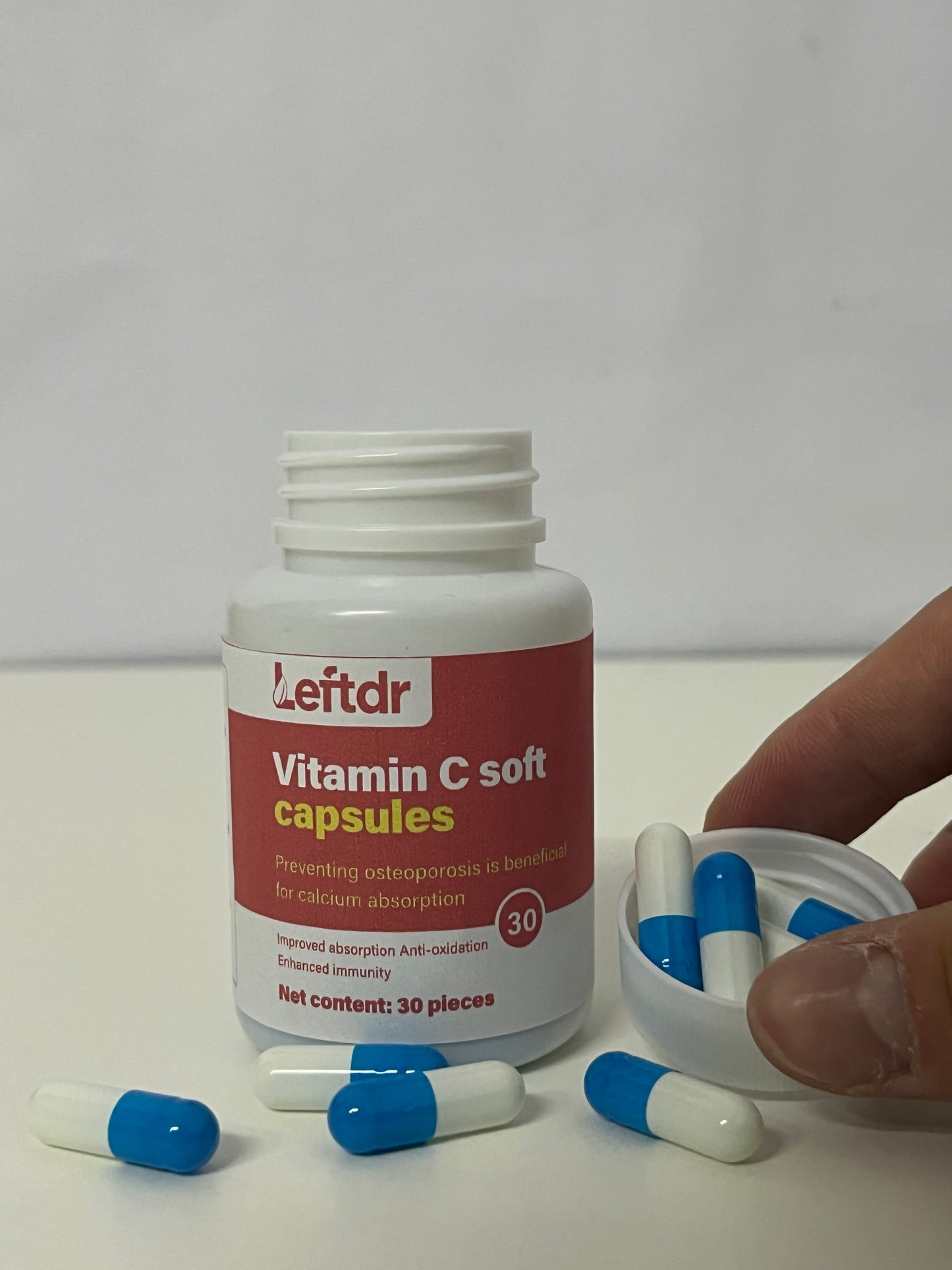 【Leftdr Vitamin C Soft Capsules】—— Gentle Nutritional Support for Immunity & Bone Health