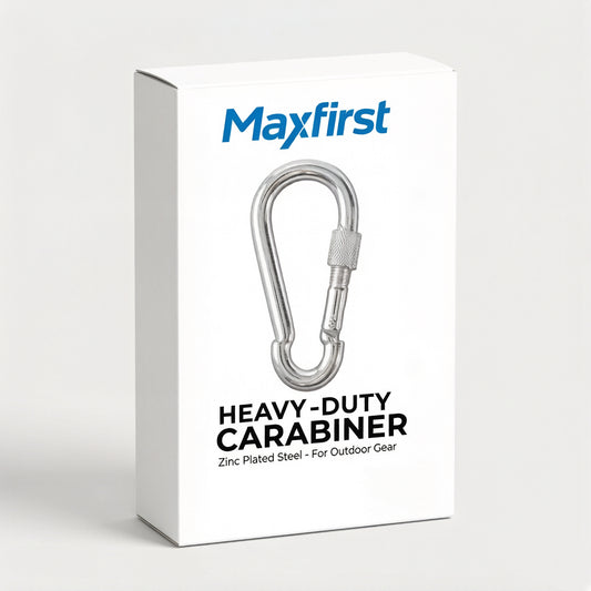 【Maxfirst Heavy-duty Locking Carabiner】—— Secure & Versatile Outdoor Essential