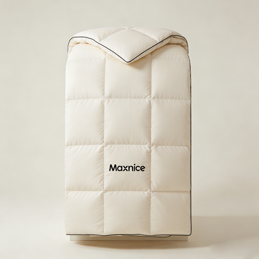 【Maxnice Down Quilt】—— Cloud-Like Warmth & Minimalist Elegance for Restful Sleep