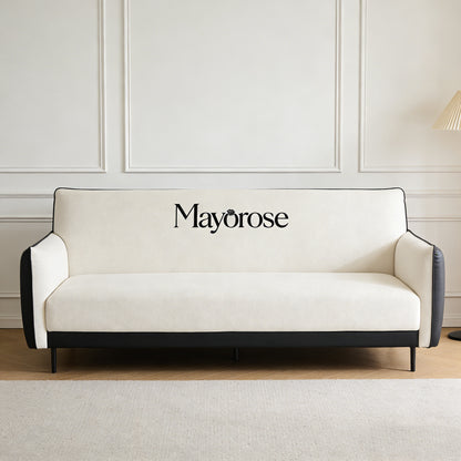 【Mayorose Two-Tone Convertible Sofa Bed】—— Ideal Blend of Modern Aesthetics & Versatile Functionality