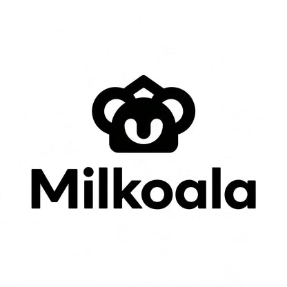 Milkoala Crew Neck Short-Sleeve T-Shirt, 100% Cotton Off-White Basic Tee for Men Daily Casual Outfit