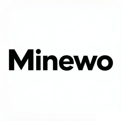 Minewo Crew Length Socks, Soft Breathable Cotton Mid-Calf Socks, Unisex Casual Daily Athletic Socks with Gift Box