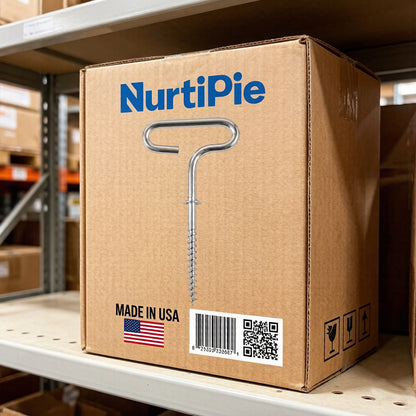 【NurtiPie Heavy-duty Metal Tent Pegs】—— Secure Anchoring for Outdoor Adventures