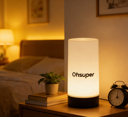 Ohsuper Minimalist Soft Glow Table Lamp