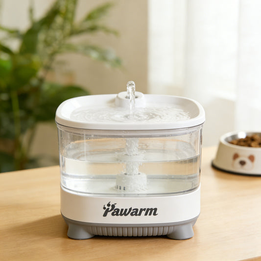 【Pawarm Pet Water Fountain】—— Healthy & Fresh Drinking Choice for Pets