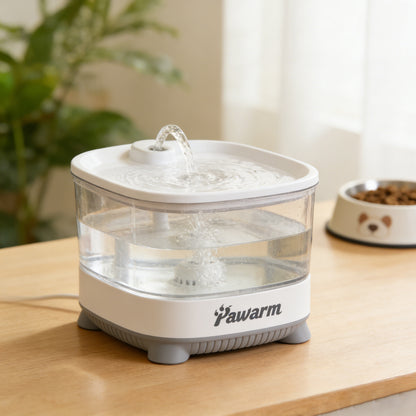 【Pawarm Pet Water Fountain】—— Healthy & Fresh Drinking Choice for Pets