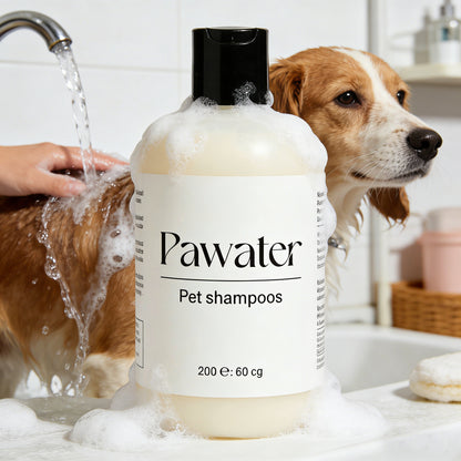【Pawater Pet Shampoo】—— Gentle Cleansing & Nourishment for Your Furry Friend