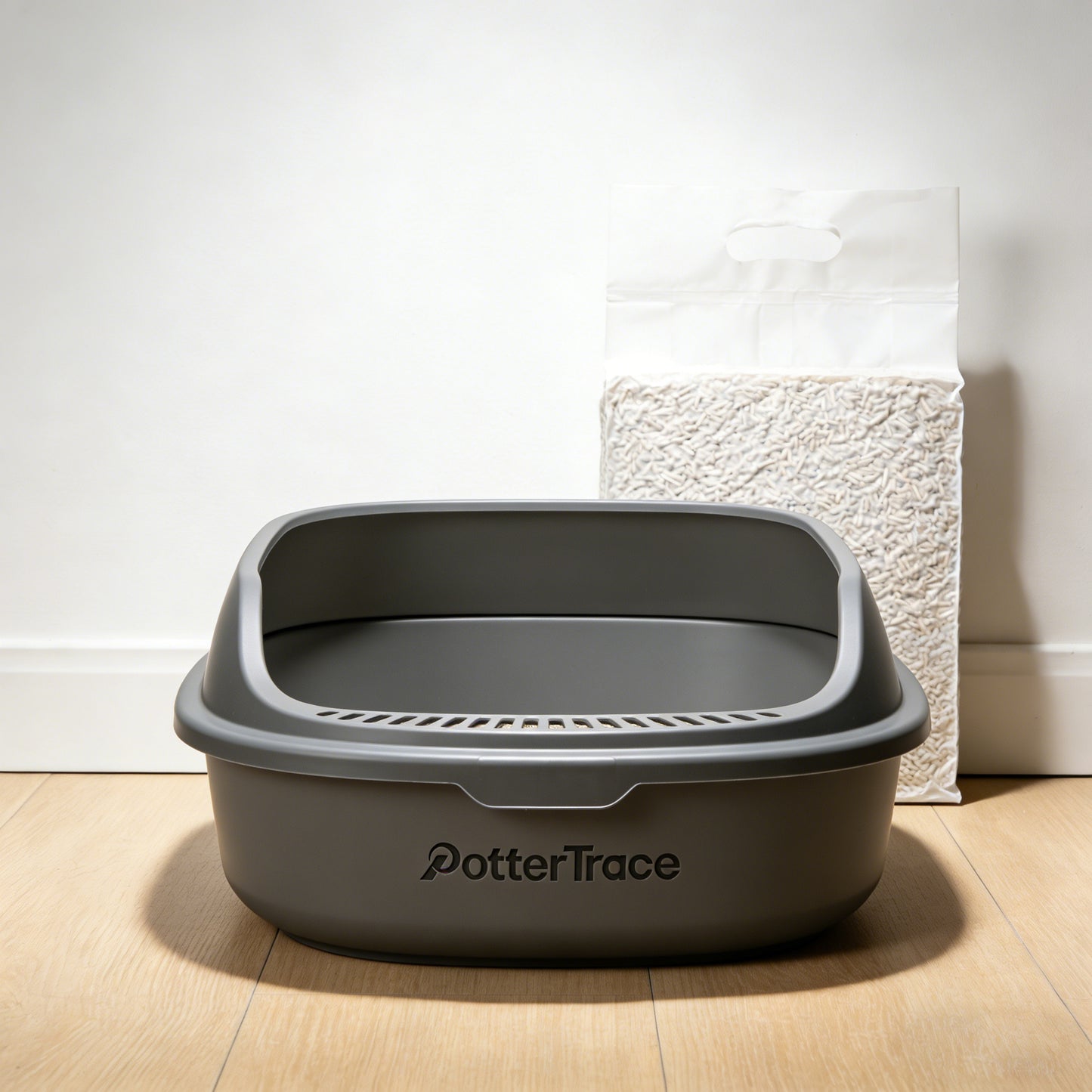 【PotterTrace Cat Litter Pan】—— Hygienic & User-Friendly Toilet Solution for Cats