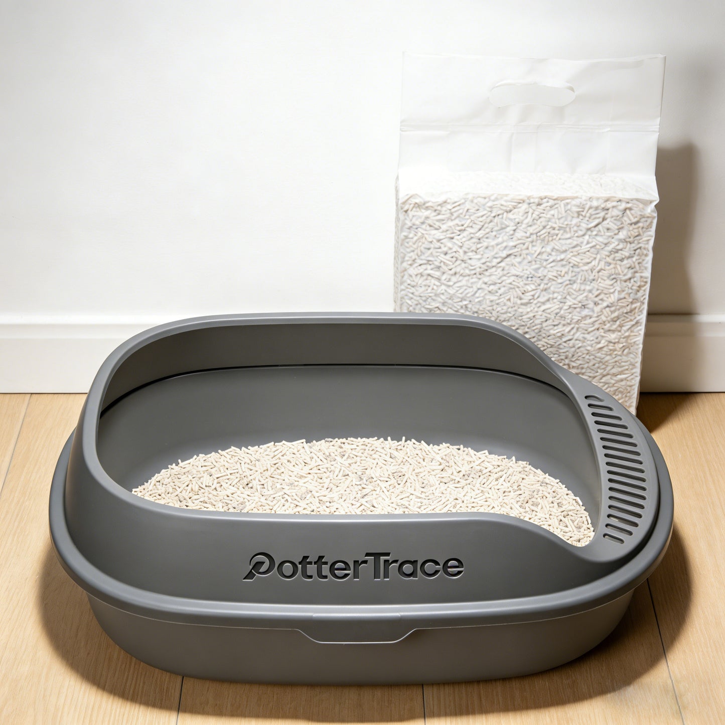 【PotterTrace Cat Litter Pan】—— Hygienic & User-Friendly Toilet Solution for Cats