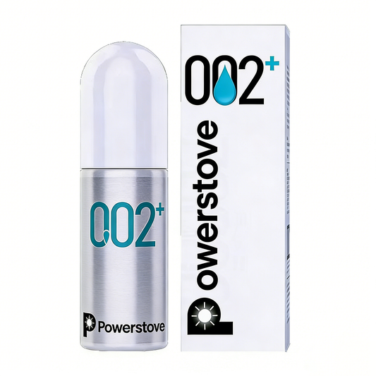 Powerstove Water-Based Personal Lubricant, Long-Lasting Natural Lube for Intimacy, Body-Safe Moisturizer for Couples