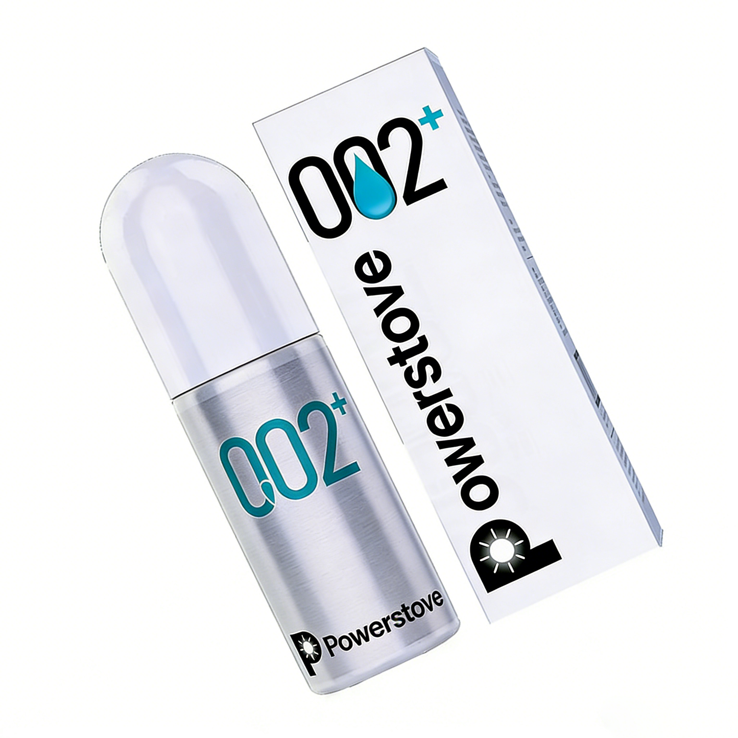 Powerstove Water-Based Personal Lubricant, Long-Lasting Natural Lube for Intimacy, Body-Safe Moisturizer for Couples