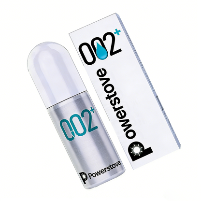 Powerstove Water-Based Personal Lubricant, Long-Lasting Natural Lube for Intimacy, Body-Safe Moisturizer for Couples