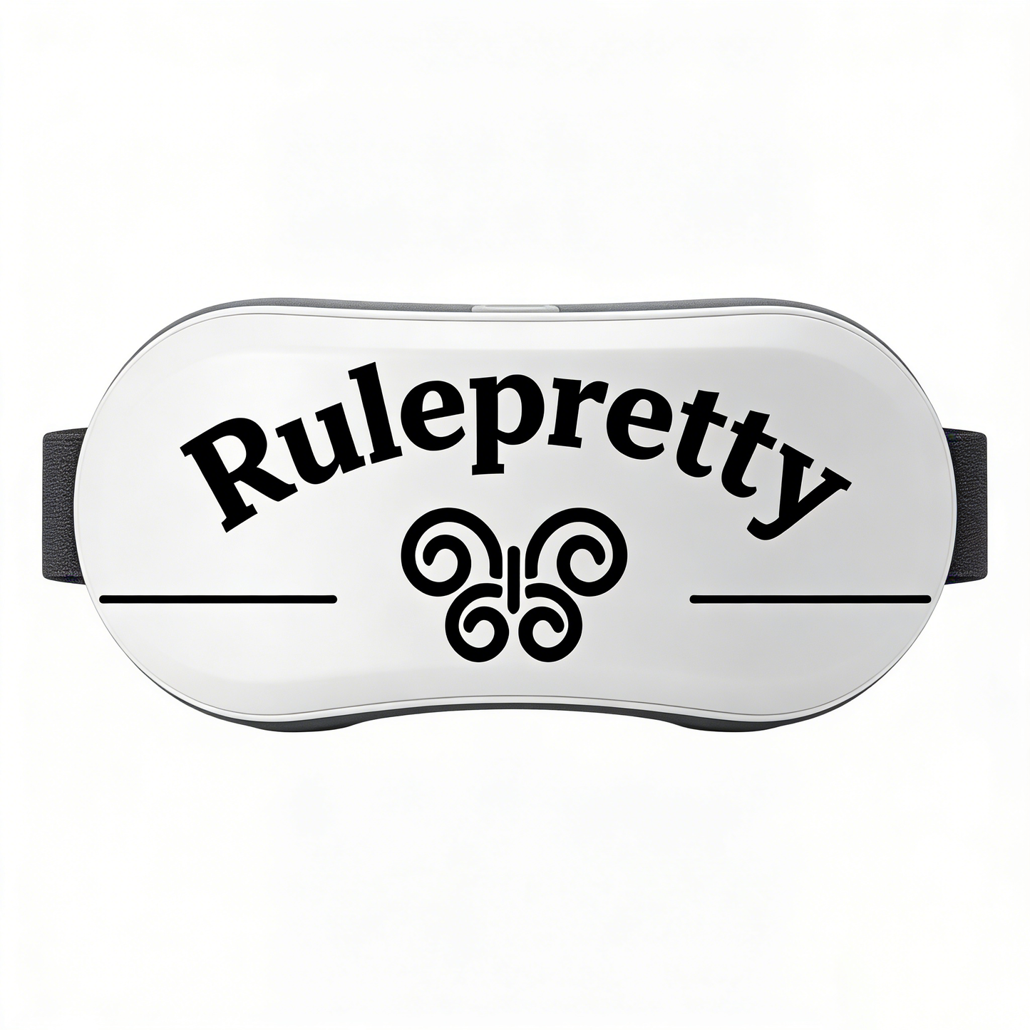 Rulepretty Eye Massager with Heat, Rechargeable Eye Therapy Massager for Migraine Relief, Dry Eyes, Eye Strain, Improve Sleep, Ideal Gift