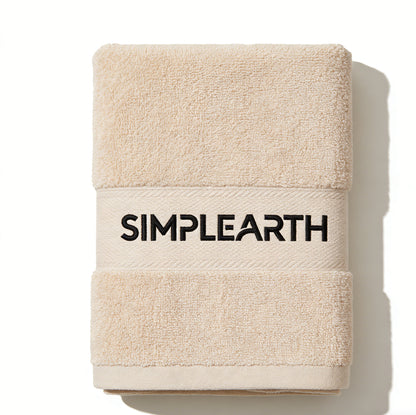 【SIMPLEARTH Premium Cotton Towel】—— Gentle Softness Rooted in Nature