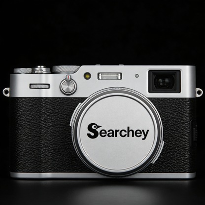 Searchey Premium Compact Digital Camera, 4K UHD Retro Style Point and Shoot Camera for Photography & Vlogging, Portable Travel Camera with Auto Focus, Built-in Flash, Ideal for Beginners & Enthusiasts
