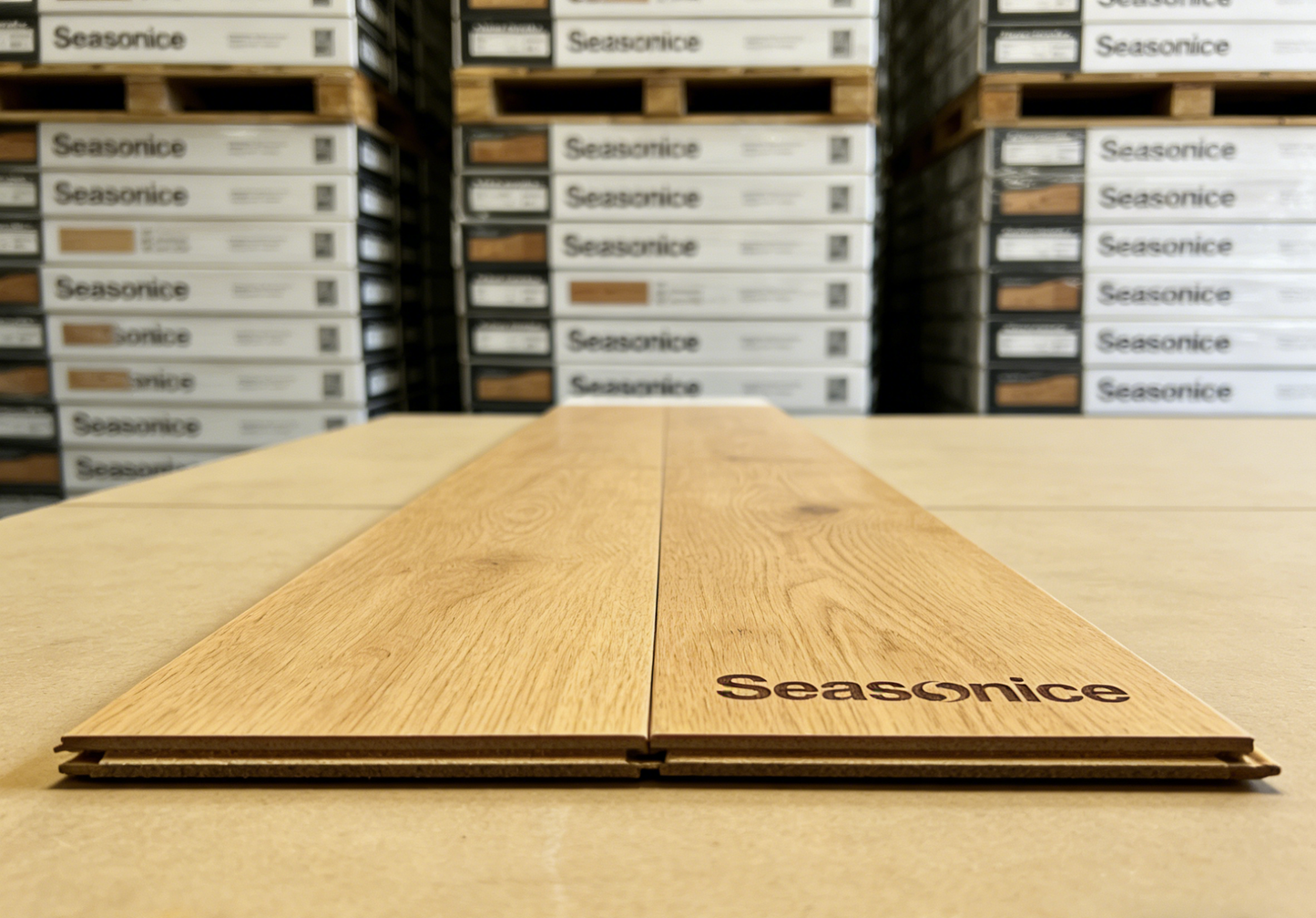 Seasonice Premium Engineered Wood Flooring – Natural Oak Series