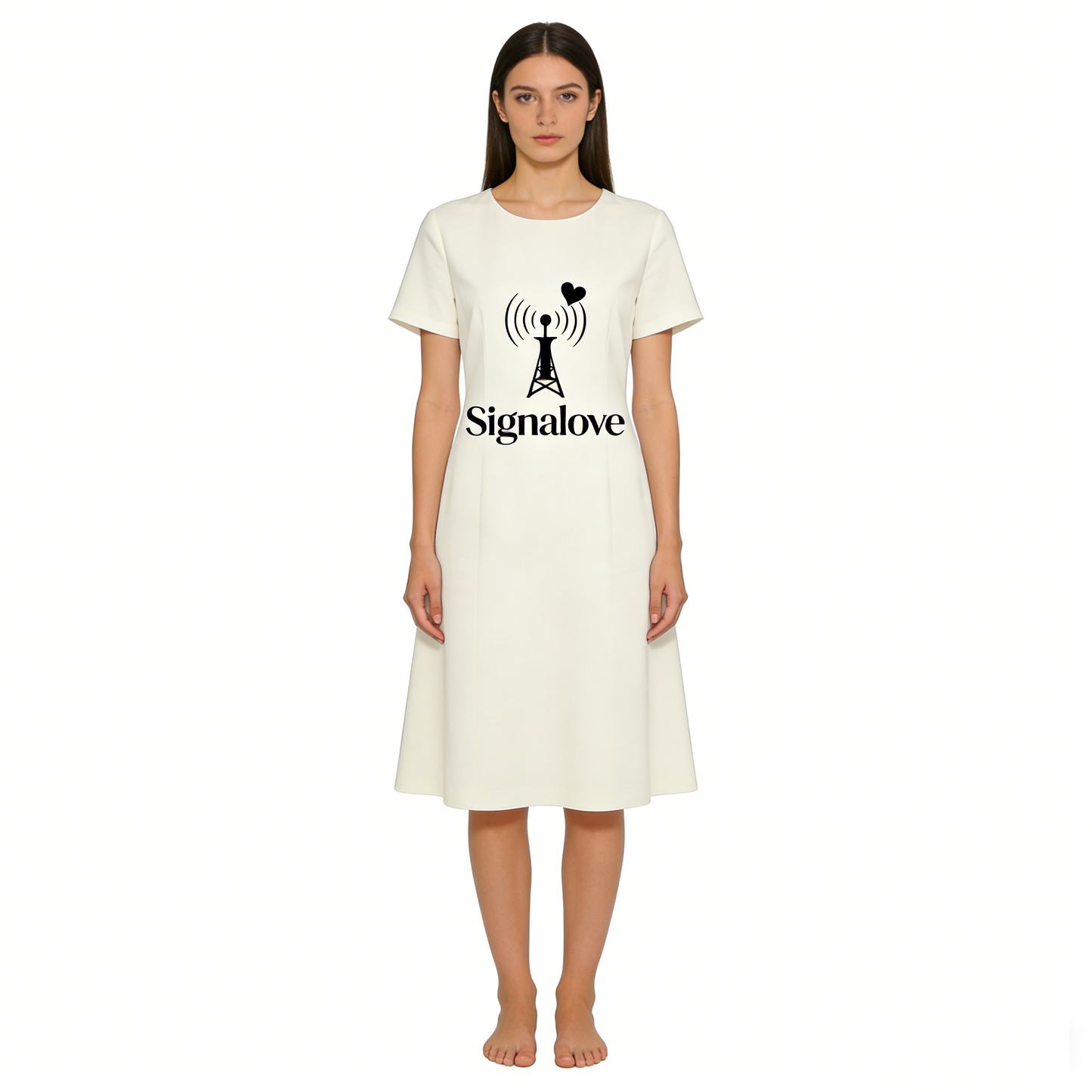 【Signalove Short Sleeve Shift Dress】—— Stylish & Versatile Wardrobe Essential