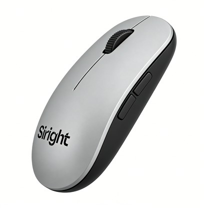Siright Wireless Mouse, Silent Click Cordless Mouse with USB Nano Receiver, Slim Portable Computer Mouse for Laptop, PC, Notebook, Office & Home Use