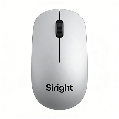 Siright Wireless Mouse, Silent Click Cordless Mouse with USB Nano Receiver, Slim Portable Computer Mouse for Laptop, PC, Notebook, Office & Home Use