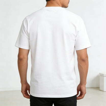 【Siroyal Tuxedo Logo Print T-shirt】—— Elevated Casual Wear for Everyday Style