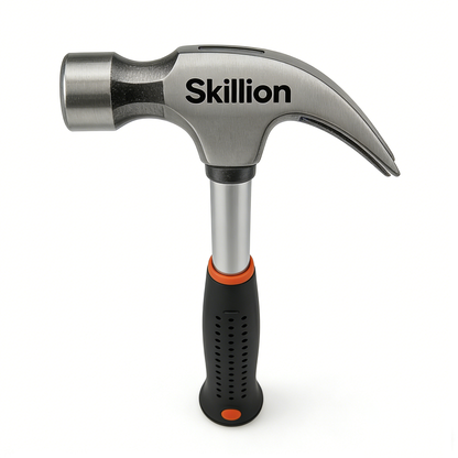 【Skillion Claw Hammer】—— Sturdy & Ergonomic Tool for Precision Nailing