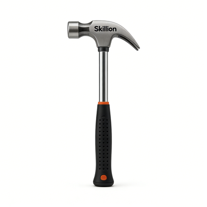 【Skillion Claw Hammer】—— Sturdy & Ergonomic Tool for Precision Nailing