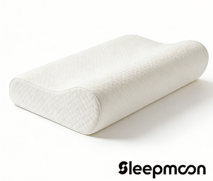 【Sleepmoon Ergonomic Memory Foam Pillow】—— Your Gateway to Restful Sleep & Neck Support