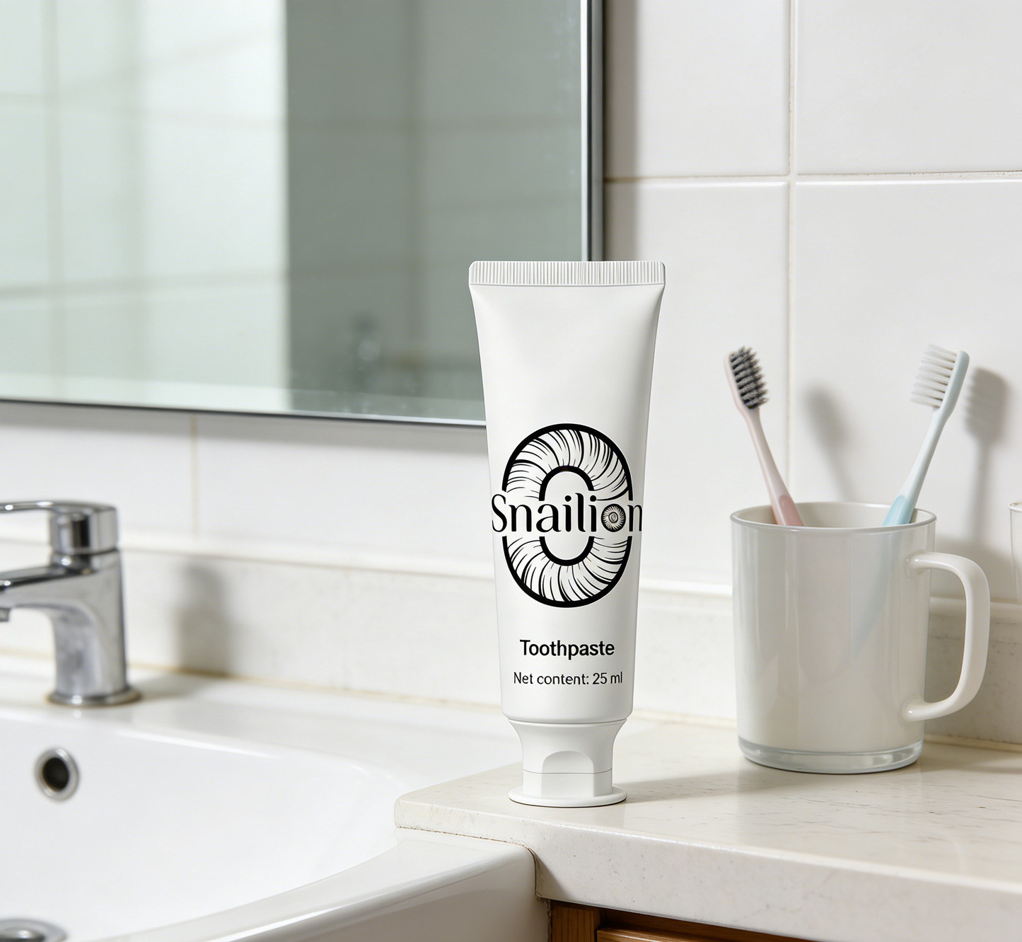 Snailion Gentle Gum Care Toothpaste Gum Repair & Fresh Breath Fluoride-Free Option