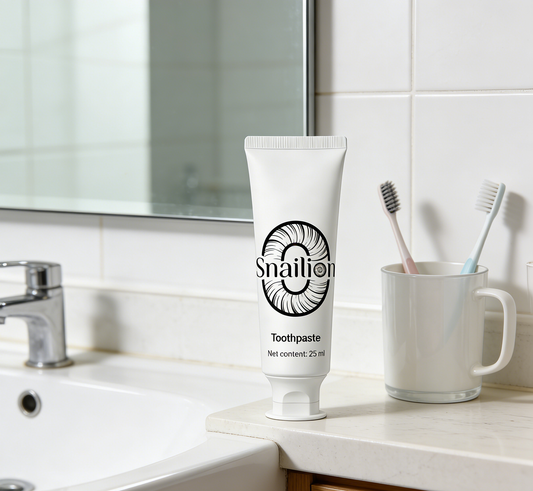 Snailion Gentle Gum Care Toothpaste Gum Repair & Fresh Breath Fluoride-Free Option
