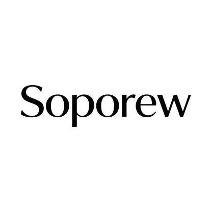 Soporew Contour Latex Pillow, Breathable Support Pillow for Neck Pain Relief, Sleep Pillow for Side Back Stomach Sleepers