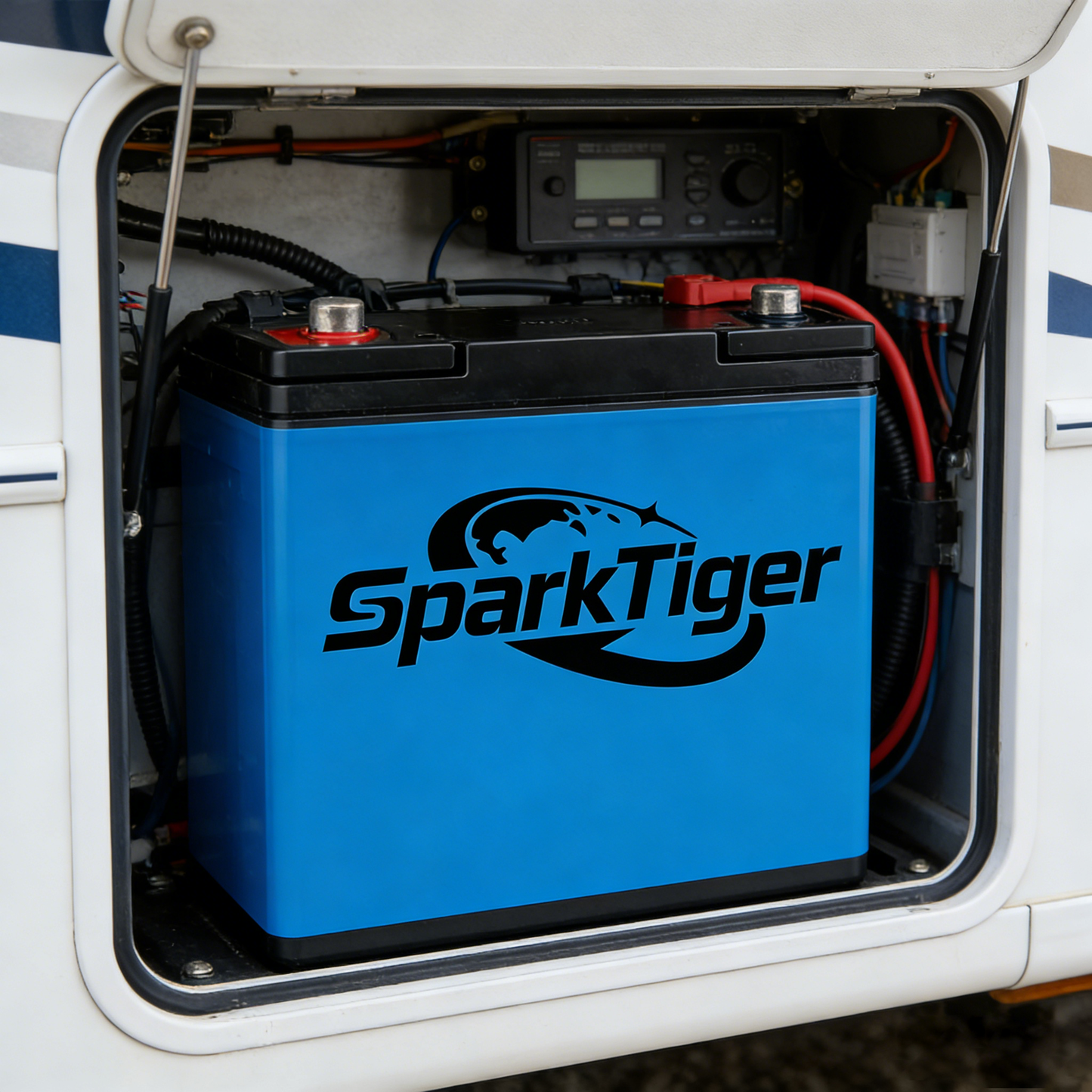 【SparkTiger Rechargeable Battery】—— Reliable Power Source for Golf Carts & More