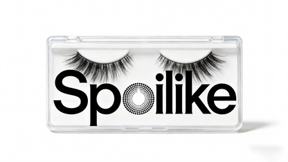 Spoilike 3D Faux Mink False Eyelashes | Natural Fluffy Wispy Lashes | Reusable & Lightweight Beginner Friendly