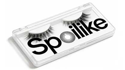 Spoilike 3D Faux Mink False Eyelashes | Natural Fluffy Wispy Lashes | Reusable & Lightweight Beginner Friendly