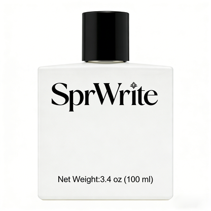 SprWrite Minimalist Eau de Parfum – Clean, Timeless Scent for Everyday Elegance