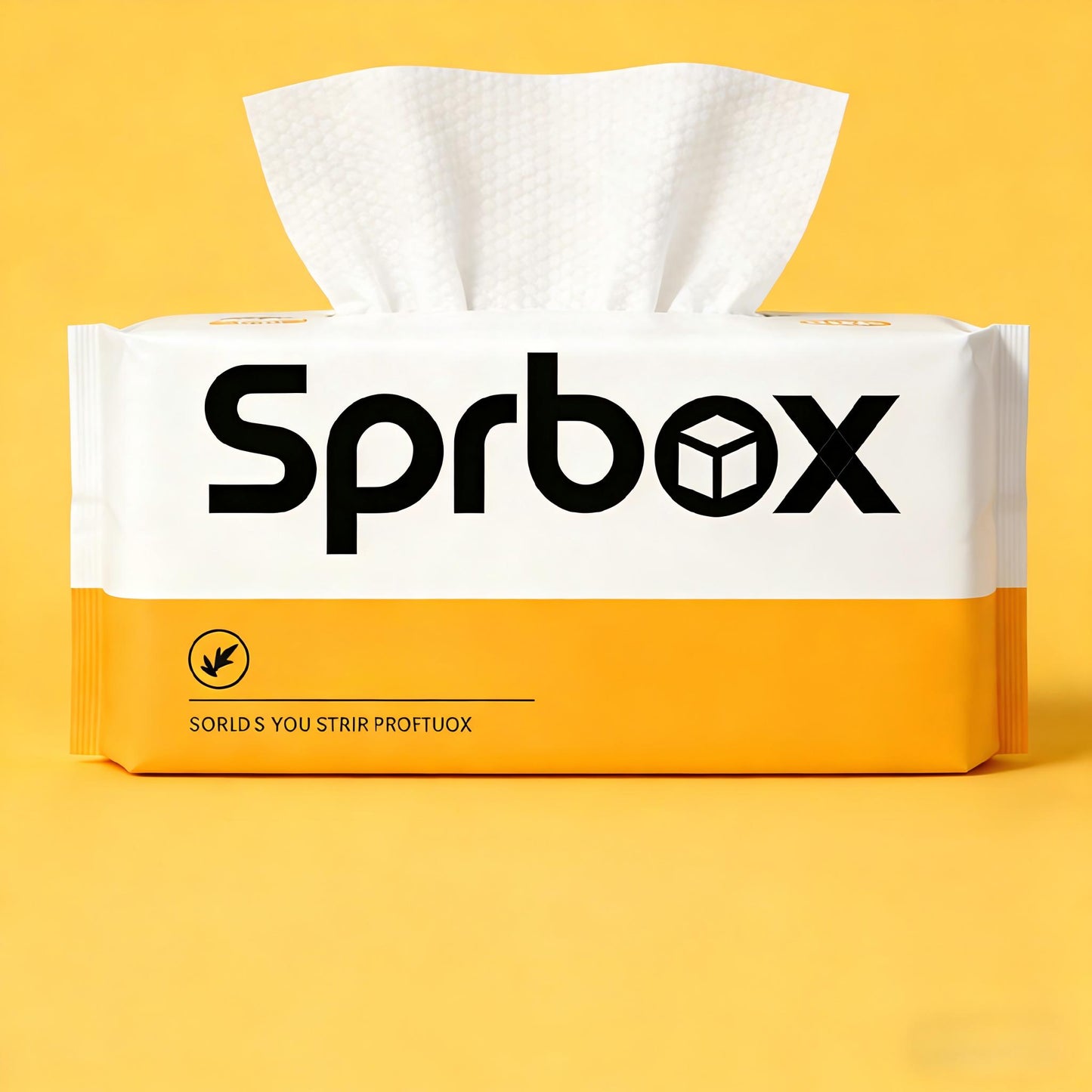 Sprbox 100% Cotton Disposable Face Towels (Dry & Wet Use)