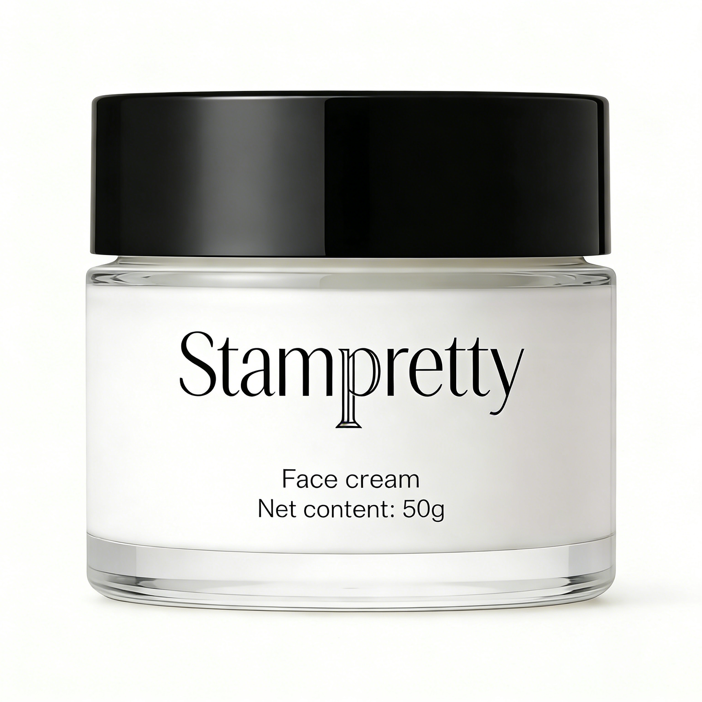 Stampretty Lightweight Glow & Hydrate Face Cream Post-Overnight Brightening | Barrier Repair | Oil-Free Non-Comedogenic