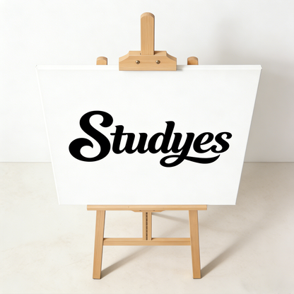 Studyes Solid Wood Adjustable Easel Art Creation