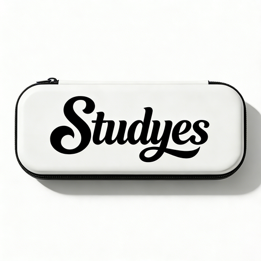 Studyes Minimalist Hard Shell Pencil Case (Student & Office Edition)