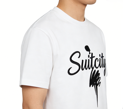 Suitcity Men's Classic Graphic T-Shirt, 95% Cotton Crew Neck Short Sleeve Tee, Breathable Casual Everyday Wear for All Seasons