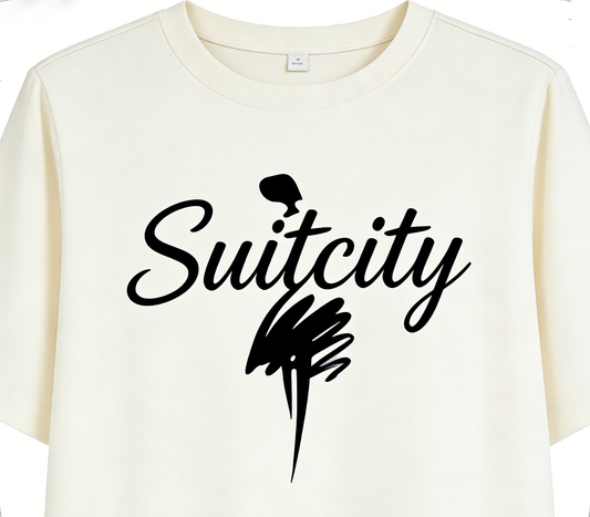Suitcity Women's Casual Midi T-Shirt Dress, Short Sleeve Loose Fit Crew Neck Dress, Comfortable Breathable Daily Wear for Spring Summer