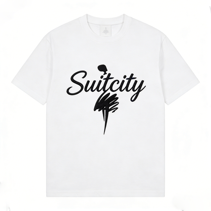 Suitcity Men's Classic Graphic T-Shirt, 95% Cotton Crew Neck Short Sleeve Tee, Breathable Casual Everyday Wear for All Seasons