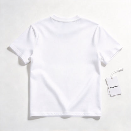 Sumgowan Classic Crew Neck Short Sleeve T-Shirt, Premium Soft Cotton Plain Basic Tee for Men Daily Casual Wear
