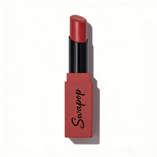 【Swapop Lipstick】—— Elevate Your Lip Look with Satin Finish & Long-Lasting Comfort
